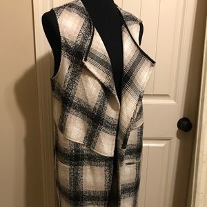 BCBGENERATION Plaid Vest